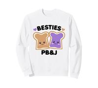 Peanut Butter Girls Besties Cute PB&J BFF Sweatshirt