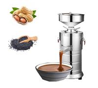 Peanut Butter Grinder Machine, Electric Stainless Steel, High Efficiency 15KG/H for Nuts and Seeds, Ideal for Homemade Nut Butter