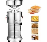 Peanut Butter Grinder Machine & Sesame Sauce Grinder, 1100W Commercial Nut Butter Machine, Electric Grain Mill for Rice, Peanuts, Almonds