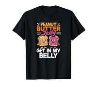 Peanut Butter Jelly Get in My Belly Cute Peanut Butter T-Shirt