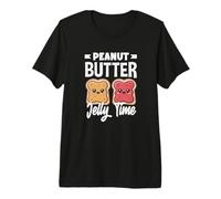 Peanut Butter Jelly Time Best Friend Matching Premium T-Shirt