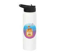 Peanut Butter Lover, All I Need is Peanut Butter and Spoon Stainless Steel Insulated Water Bottle