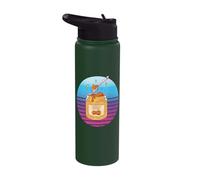 Peanut Butter Lover, All I Need is Peanut Butter and Spoon Stainless Steel Insulated Water Bottle