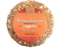 Peanut Gachak, Peanut Brittle, Nougat Chikki Tilsakri 400g (Pack of 2 (400g))