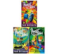 Peanut Jones Series 3 Books Collection Set by Rob Biddulph (The Illustrated City, The Twelve Portals, The End of the Rainbow)