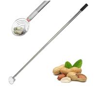 Peanut Picker Egg Grabber Stainless Steel Lightweight 107cm/42.13inch Portable Multifunction Potato Picking Tool Nut Gatherer