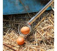 Peanut Picker,Egg Grabber,Stainless Steel Nut Gatherer Peanut Picker Egg Grabber,42.13inch Multifunctional Potato Picking Tool, Large Diameter Design Peanut Picking Tool Shell Collecting Tool