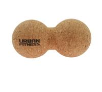 Peanut-shaped cork massage ball Urban Fitness 8x16 cm