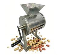 Peanut Sheller Machine, Heavy Duty Manual Peanut Sheller with Crank, Feed Port 15cm, Efficient Shellin, Precision Mesh, Low Breakage Rate, for Kitchens and Smaller Preparation