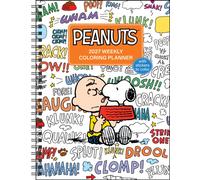 PEANUTS® 2027 Monthly/Weekly Coloring Calendar with Stickers to Color