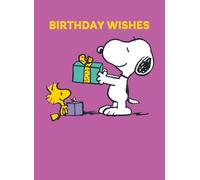 PEANUTS BIRTHDAY CARD, BIRTHDAY WISHES PEANUTS CARD, SNOOPY