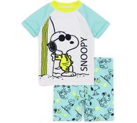 Peanuts Boy's Snoopy Kids Blue 2 Piece Swim Set | Size: 5-6 Years Peanuts Blue 5-6 Years