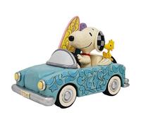Peanuts by Jim Shore Snoopy Surfboard Car Figurine