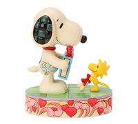 Peanuts by Jim Shore Snoopy & Woodstock Valentine Figurine