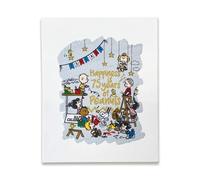 PEANUTS Canvas Art 75th The day before the celebration S02A3134