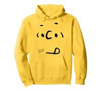 Peanuts - Charlie Brown Face Pullover Hoodie, Adult Unisex, Lemon Yellow, X-Large