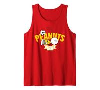 Peanuts Charlie Brown Football World Championship Team Retro Tank Top