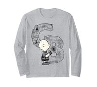 Peanuts Charlie Brown Globetrotter Adventure Holiday Tourist Long Sleeve T-Shirt