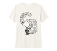 Peanuts Charlie Brown Globetrotter Adventure Holiday Tourist Premium T-Shirt