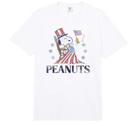 Peanuts - Core - Peanuts Betsy Ross Sewing The Flag Comfort Colors Adult Heavyweight T-Shirt