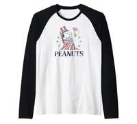 Peanuts - Core - Peanuts Betsy Ross Sewing The Flag Raglan Baseball Tee
