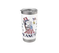 Peanuts - Core - Peanuts Betsy Ross Sewing The Flag Stainless Steel Insulated Tumbler