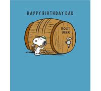 Peanuts Dad Birthday Card