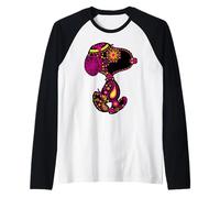 Peanuts Day Of The Dog Snoopy Raglan Baseball Tee