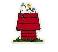 Peanuts Dog House rug Red one size