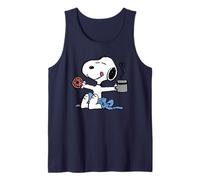 Peanuts - Donut Coffee Snoopy Tank Top