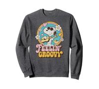 Peanuts - Feelin' Groovy Snoopy and Woodstock Sweatshirt