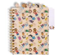 Peanuts Gang Journal Notebook, Spiral Bound, 144 Lined Pages, 8 x 7 inches - Peanuts Snoopy Charlie Brown