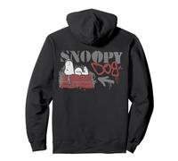 Peanuts Graffiti Snoopy Dog House Cool 90s Urban Art Stencil Pullover Hoodie