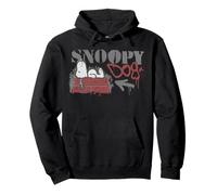 Peanuts Graffiti Snoopy Dog House Cool 90s Urban Stencil Art Pullover Hoodie