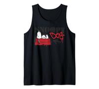 Peanuts Graffiti Snoopy Dog House Cool 90s Urban Street Art Tank Top