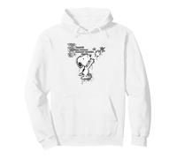 Peanuts Graffiti Snoopy Stencil Star Street Art Urban Retro Pullover Hoodie