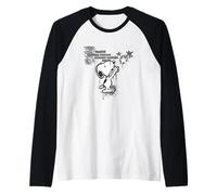Peanuts Graffiti Snoopy Stencil Star Street Art Urban Retro Raglan Baseball Tee