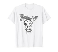 Peanuts Graffiti Snoopy Stencil Star Street Art Urban Retro T-Shirt