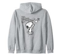Peanuts Graffiti Snoopy Stencil Star Street Art Urban Retro Zip Hoodie