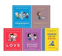 Peanuts Guide to Life Collection 5 Books Set By Charles M. Schulz (The Peanuts Guide to Friendship, The Predicaments of Peppermint Patty, Love, Brothers and Sisters, Peanuts for the Soul)
