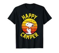Peanuts Happy Camper Snoopy T-Shirt