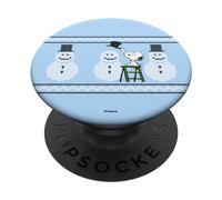 Peanuts Holiday Snoopy Chillin Snowman PopSockets Swappable PopGrip
