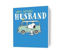 Peanuts Husband Birthday Card