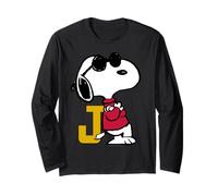 Peanuts Joe Cool Snoopy Retro Sports Classic Baseball Logo Long Sleeve T-Shirt