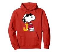 Peanuts Joe Cool Snoopy Retro Sports Classic Baseball Logo Pullover Hoodie