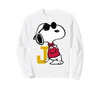 Peanuts Joe Cool Snoopy Retro Sports Classic Logo Baseball Sweatshirt
