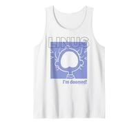 Peanuts Linus Doomed Bad Day Cursed Life Never Classic Happy Tank Top
