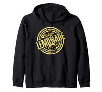 Peanuts Lucy Freshly Squeezed Lemonade Summer Holiday Retro Zip Hoodie