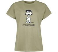 Peanuts Lucy van Pelt - It´s Not Fair! T-Shirt green S