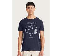 Peanuts Men's I Am Snoopy T-Shirt in Navy | Size: Small Peanuts Navy S